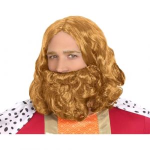 Perruque blonde - Marque : BigBuy Carnival - EAN : 8422259802273 (WorldBasket, neuf)