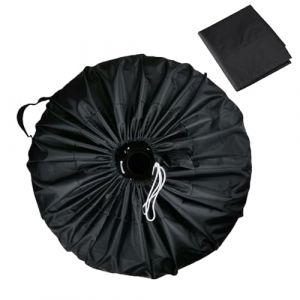 Housses de Pneus,Housse Roue de Secours,Housse de Protection Pneu,Housse de Pneu Voiture,Housse de Pneu de Roue &Eacute;tanche, Housse pour Roue,Diam&egrave;tre 65cm avec Poign&eacute;e,Imperm&eacute;able,Noir (ISUJ1JUSI, neuf)