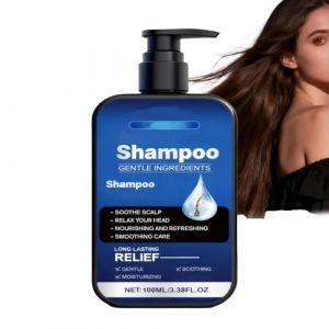 Shampooing soin du cuir chevelu pour hommes et femmes, shampoing purifiant et clarifiant en profondeur pour cuir chevelu irrit&eacute; et sujets aux pellicules, shampoing hydratant doux (1pcs) (TXYUE, neuf)