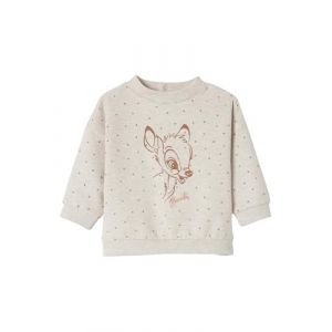 VERTBAUDET Sweat bébé Disney® Bambi Beige chiné 6M(67CM) (VERTBAUDET, neuf)