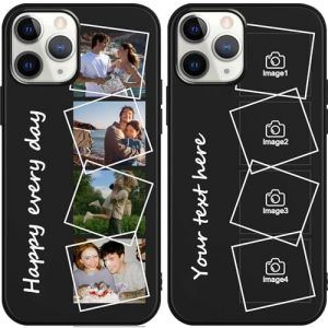 ZDYCASE Coque Personnalisable pour Samsung Galaxy A14 4G/5G,Personnalisable Housse &Eacute;tuis avec Photo personnalis&eacute;e Texto Etui,Mince Silicone Personnalisable Custom Cover pour Samsung A14 (LQGBFCLK, neuf)