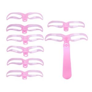 Mod&egrave;le De Sourcils, Pochoir &Agrave; Sourcils Pour D&eacute;butants, Ensemble De 8 Styles De Modelage Des Sourcil, Pochoir Sourcil R&eacute;utilisable, Rendez-vous, De La Couleur Sour-cil, Outils Et Des Accessoires (jinxiny, neuf)