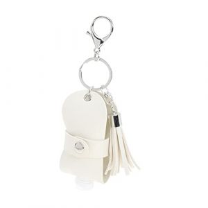 VICASKY Porte-cl&eacute;s pour Bouteille de Poche &Eacute;tui de Voyage Portable pour Flacon de Parfum Gourde de Voyage Gourde Ext&eacute;rieur (Belicious Helper, neuf)