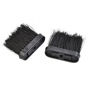 HOHOVYVY Lot de 2 recharges de Brosse de chemin&eacute;e rectangulaire de Rechange, t&ecirc;tes de Brosse de Rechange pour chemin&eacute;e, Balai de chemin&eacute;e pour chemin&eacute;e, chemin&eacute;e,Mini poele a Bois(S (PPfend, neuf)