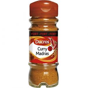 DUCROS - Curry Madras Fort N°5 45G - Lot De 2 (Les Trois Mousquetaires, neuf)