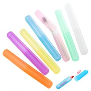 SAIJIAN 14 Pi&egrave;ces Etui Brosse a Dent Protege Brosse a Dent Portable &Eacute;tui Brosse &agrave; Dent Bo&icirc;te de Rangement pour Brosse &agrave; Dents pour Brosses &agrave; Dents Manuelles (SAIJIAN, neuf)