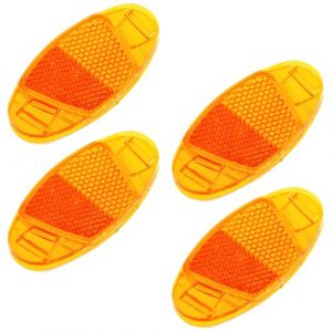 flintronic Catadioptre Velo, 4 Pi&egrave;ces R&eacute;flecteurs de Rayons de V&eacute;lo, R&eacute;flecteurs de V&eacute;lo, Catadioptre Velo Roue, Hautement R&eacute;fl&eacute;chissants, pour La Conduite Nocturne de Roue de V&eacute;lo (flintronic, neuf)