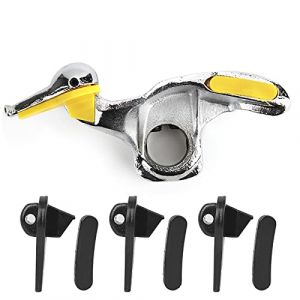 Démonte-pneu en Acier Inoxydable pour Démonte-pneu de Voiture Accessoires de Tête de Canard avec Coussinets de Protection pour Démonte-pneu Tête de Canard Tête de Canard Démonte-pneu(30mm) pour outil (riuty, neuf)