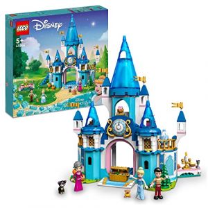 LEGO 43206 Disney Princess Le Chteau De Cendrillon Et du Prince Charmant, Jouet De Maison De Poupée, Filles Et Garçons De 5 Ans Et Plus, Idée Cadeau (DESBONNES Affaires, neuf)