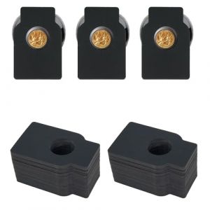 SEABABOO &Eacute;tiquettes Bouteille De Vin 100Pcs &Eacute;tiquettes pour Bouteille De Vin &Eacute;tiquettes De Papier Kraft De Vin &Eacute;tiquette De Cave &Agrave; Vin pour Casier &Agrave; Vin Marquage des Bouteilles (Noir) (HAIFENGZHU, neuf)