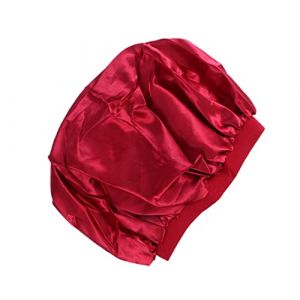 TOVINANNA bonnet de nuit simple bonnet de couchage enveloppement de cheveux en soie pour dormir bonnet en soie pour dormir bonnets protecteurs cœur nain Bonnet de bain bonnet de nuit femme (Qieiyi, neuf)