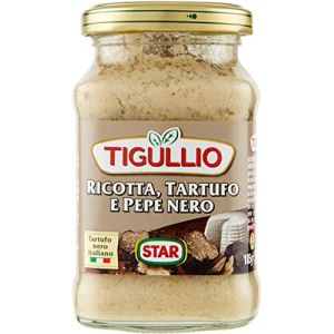 Star Tigullio GranPesto Ricotta Tartufo Pepe Nero Truffe et Poivre Noir 190 g Sauce (Italiaen Gourmet UK Ltd, neuf)