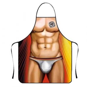 PYRUVAE Tablier Barbecue Homme, Tablier de Cuisine pour Homme, Tablier de Cuisine pour Homme, R&eacute;glable &Eacute;tanche Noir Tablier BBQ personnalis&eacute; pour Barbecue F&ecirc;te, F&ecirc;te des P&egrave;res, Anniversaire, No&euml;l (1) (SVF TUNDER PRICE, neuf)