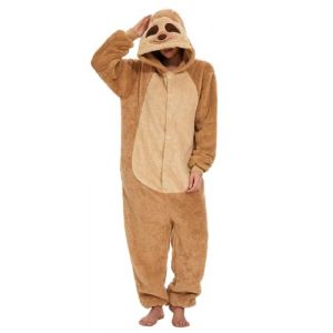 Xinlong Combinaison Pyjama Paresseux Deguisement Imprim&eacute; Animal Animaux Adulte Cosplay Unisexe Costumes Carnaval No&euml;l (Xinlong Technology, neuf)