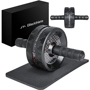 EliteAthlete Roue Abdominale - Roulette Abdominaux - AB Wheel - Rouleau Abdo - Abdos musculation appareil de sport fitness - AB Roller incl. tapis rembourré (Hoel GmbH, neuf)