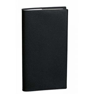 Quo Vadis - Agenda 2026 - Italnote B - Semainier Horizontal - Français - Impala Noir - 12 mois 1/2 de mi-décembre à décembre - 8,8x17cm - Papier blanc (KoolForYou, neuf)