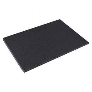 HMF 1458-10 Mousse prédécoupée, cube de mousse, 345 x 275 mm, garniture de valise, Tabletop, hauteur: 10 mm (hmf_shop, neuf)