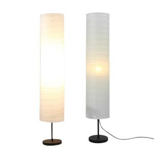 Abat-jour de Lampadaire de 37 Pouces, Couvercle de Lampadaire en Papier de Riz Anti-poussière, Protection de Cage D'ampoule de Style Japonais pour les Décorations de Chevet de (Sojare, neuf)