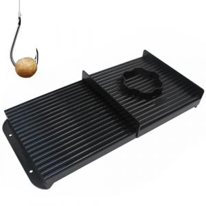 xitoio Rouleau de bouillettes d'app&acirc;t, table &agrave; rouler pour bouillettes, kit de fabrication d'app&acirc;ts ronds, machine de moulage d'app&acirc;ts pour &eacute;tang de p&ecirc;che, accessoires de p&ecirc;che (8 mm) (mhhhj, neuf)