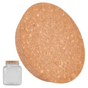 OLYCRAFT Grands Bouchons de Bouteille en Li&egrave;ge 15.5~17.5cm Bouchons en Bois Bouchon de Bouteille de Vin Bouchon de Bocal en Bois Grands pour la Cuisine Cadeaux de Mariage 3cm D'&Eacute;paisseur (OLYCRAFT EU, neuf)