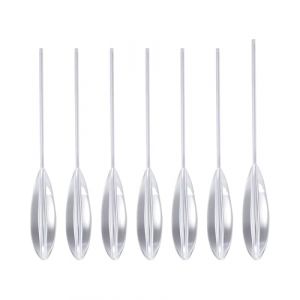KGDUYC 7 pcs Fishing Sbirolino Kit, Bobbers Bombarda Truite 8g/10g/12g/15g/20g/25g/30g Flotteurs Acryliques pour La Pêche à La Truite Idéal pour la Pâte à Truite et la Cuillère (Qertyias OÜ, neuf)