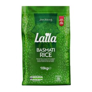 Laila Basmati Kernel Rice 10 Kg (Masala Wala, neuf)