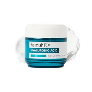 HEIMISH RX Crème Fouettée Riche en Acide Hyaluronique – Hydratant Profond pour Peaux Sensibles et Sèches, Crème Visage Quotidienne, Légère, avec Acide Hyaluronique, Panthénol, 50 ml (1,69 fl. oz) (HCGlobal, neuf)