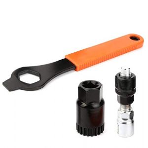Extracteur de Manivelle de V&eacute;lo, Trousse &agrave; Outils de R&eacute;paration de V&eacute;lo-Crank Puller, Extracteur de P&eacute;dalier de V&eacute;lo et 16mm Cl&eacute;,Kit de D&eacute;montage D'extracteur Parfait pour Retirer la Manivelle de V&eacute;lo (Daest Shop, neuf)