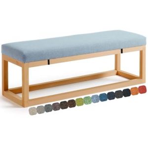 UWOBTN Coussin de Banc Exterieur/Interieur Coussin Banquette 80x40/110x40/120x40/140x40/120x50cm Amovible Antidérapant Coussins balancelle pour Bancs de Jardin, Patios, d'Intérieur(L,110x35x3cm) (AMZGYL, neuf)