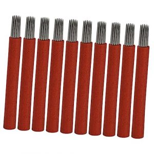 NOLITOY 50pièces Lot De Lames Pour Sourcils Aiguilles Pour Microblading Lames Rouge Aiguilles Pour Sourcils (shanjingfen, neuf)