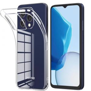 LYJERRY 1* Coque Compatible avec Doogee N55 Pro/Doogee N55 Plus / N55 Coque de Protection, Transparent &Eacute;tui de Protection en Silicone Antichoc TPU Bumper (HappyAmz, neuf)
