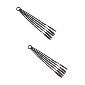 Healeved 2 Pcs Twist Tresse 5 Brins Tresse Filles Tresse Extensions Tressé Extension De Cheveux Tressé Tresse Perruques Queue De Cheval Extension Extensions De Cheveux (Sonieg, neuf)
