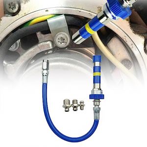 Raccord pour pompe &agrave; graisse haute pression Embout de Pompe &agrave; Graisse Pompe a Graisse Pneumatique Electrique Manuelle avec Tuyau Coupleur de pistolet graisseur S'adapte &agrave; tous les pistolets &agrave; graisse (westlifecoboy, neuf)