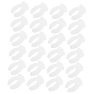 ELAYARD Lot De 1000 Coussinets Oculaires Jetables En Pur Coton, Format u Ultra-fin, Hypoallerg&eacute;nique, Masque Yeux Hydratant Pour Soins Dvd, Voyages Et D&eacute;tente (Heyyii, neuf)