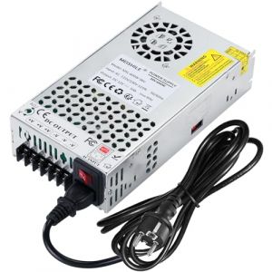 36V 16.6A 600W Alimentation Transformateur, Alimentation &agrave; d&eacute;coupage Adaptateur, 220V CA &agrave; 36V CC Transformateur Convertisseur, Alimentation pour LED Bande lumineuse, Machine, Chauffag (MEISHILE EU, neuf)