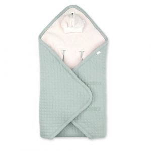 BEMINI - BISIDE Nid d'ange 0-12m - Mod&egrave;le Universel 3 & 5 Points - Pady Quilted + Teddy - (Lunar) (Bemini Belgium, neuf)