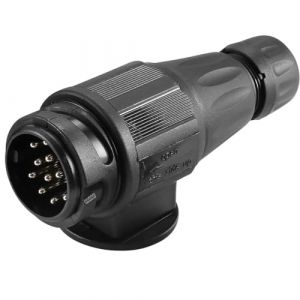 ETUKER Prise Remorque 13 Broches M&acirc;le &Eacute;tanche, Prise attelage 13 Broches Male, 12v connecteur Prise remorque 13 Broches,Prise de Porte-v&eacute;los 13 Broches (ETUKER, neuf)