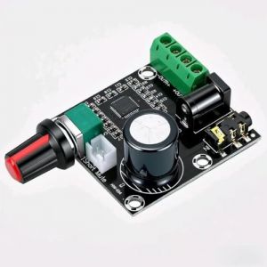 VISSQH PAM8610 num&eacute;rique carte amplificateur 15W + 15W Double canal Classe D PAM8610 Module d'amplificateur DC 12V Amplificateur Audio (VISSQH, neuf)