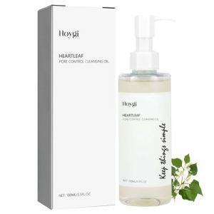 Heartleaf Pore Control Cleansing Oil 100 ml, Heartleaf Huile Nettoyante pour le Contrôle des Pores Nettoyant, Huile Demaquillant Visage, Oil Cleanser, Nettoyante Visage (MEIQIONGSHAO LIMITED, neuf)