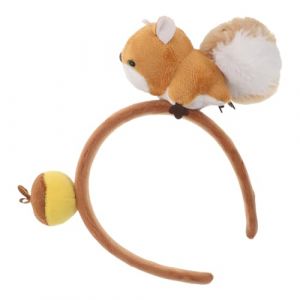 ibasenice Bandeaux Animaux &Eacute;cureuil pour Femmes Coiffes &Eacute;cureuil Peluche Accessoires pour Cheveux de D&eacute;guisement Bandeaux de Festival pour Cosplay (Yunfan YBJ, neuf)