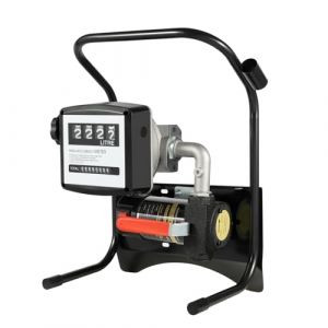 Pompe de transfert d'huile 200 W, pompe de vidange d'huile 220 V, pompe d'aspiration d'huile, pompe de transfert d'huile électrique, pompe de transfert de carburant avec pistolet à huile, pompe (YISSALE, neuf)