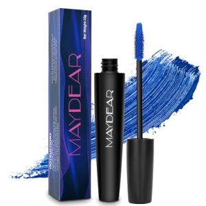 Maydear Mascara, waterproof, longue tenue, sans bavure, volumineux et charmant (Bleu) (DOUSY-FR, neuf)