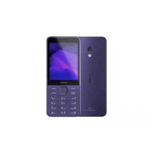 Nokia 235 4G [2024] 7,11 cm [2.8] 99 g Violet Téléphone portable basique (NOKIA 235 4G TA-1614 DS GBIE PURPLE) (GMStaar, neuf)