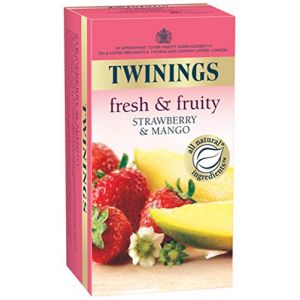 Twinings Mangue et Fraise 20 Sachets de Th&eacute; &ndash; Un paquet de 20 (The Marvellous Group, neuf)