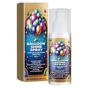 Holdes Spray ballon haute brillance, spray ballon brillant,Spray éclaircissant pour ballons de 100 ml - Spray brillant pour ballons Sparker Solutions raffiné avec des résultats durables, garde les (azurely, neuf)