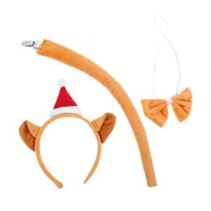 GLEAVI Serre-t&ecirc;te Oreilles De Chat Peluche Pour Visage Soin Visage Ensemble Oreilles Et Queue Maquillage Spa De Chat (Davodes, neuf)