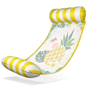 Balinco Hamac à eau, matelas à eau, matelas à eau, lit flottant, matelas gonflable avec accoudoirs, tapis de couchage flottant, chaise longue de relaxation, jouet aquatique pour enfants et adultes (Balinco, neuf)