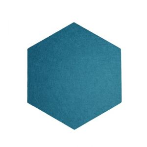 Personnaliser Tableau panneau acoustique décoratif combinaison couleurs adhésif 30x25x1,2 cm (BLEU GRIS) (TEZIFAIR, neuf)