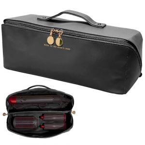 Linpr Rangement Dyson Airwrap, Sac de Voyage pour Dyson Airwrap Styler/Shark Flexstyle/Hair Curler, Étui Dyson Airwrap avec Grande Ouverture, Sac de Rangement de Voyage Portable (Noir) (Linpr, neuf)
