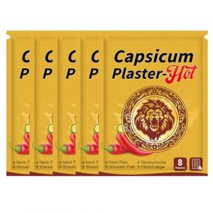 Lot de 32 patchs thermiques en capsaïcine naturelle pour soulager la tension musculaire du genou, du cou, des épaules (Qinuurod, neuf)